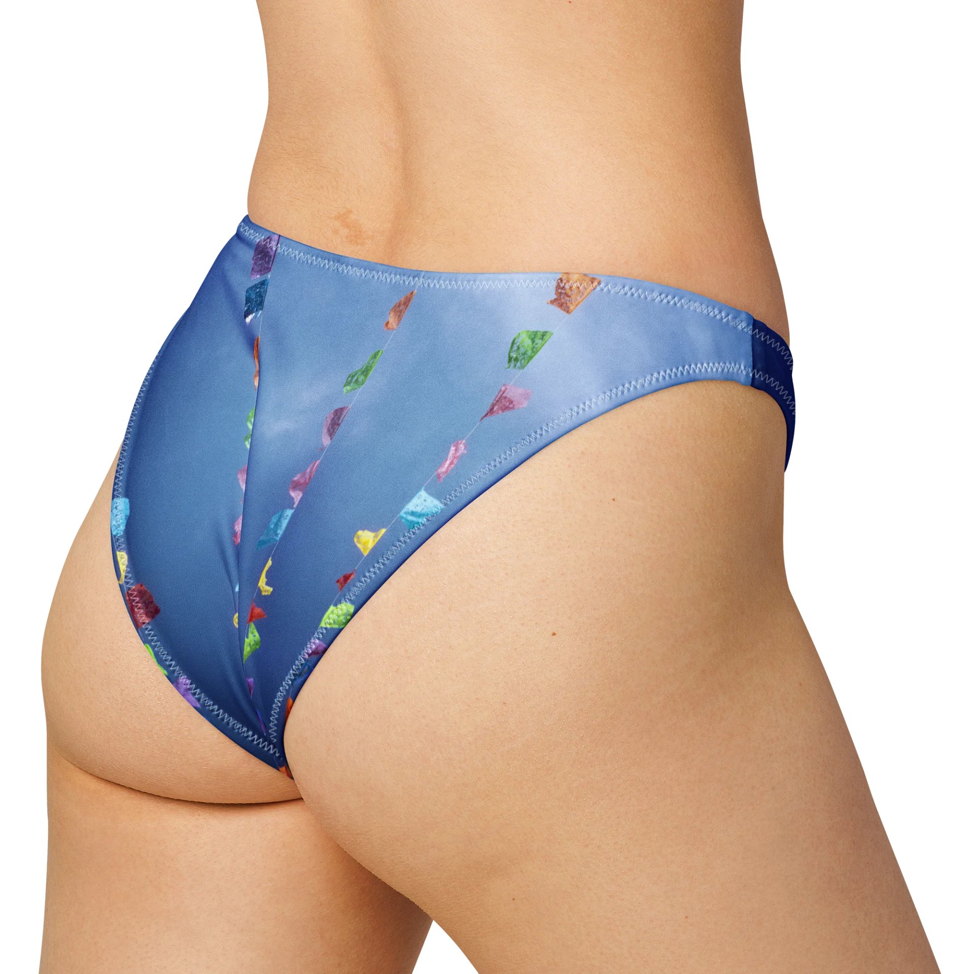 Papel Picado High Waisted Bikini Bottom product image (1)