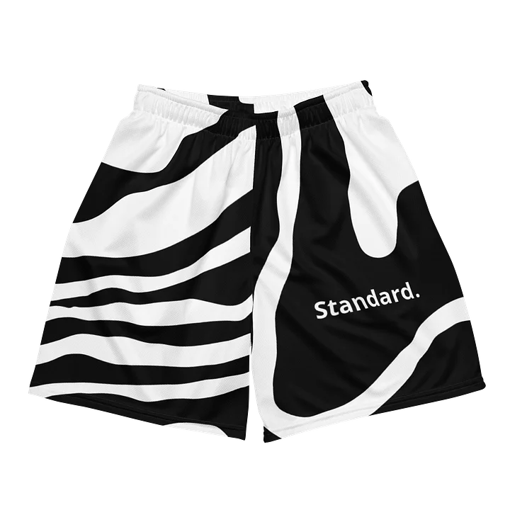 Zebra Mode Standard Mens Athletic Shorts product image (1)