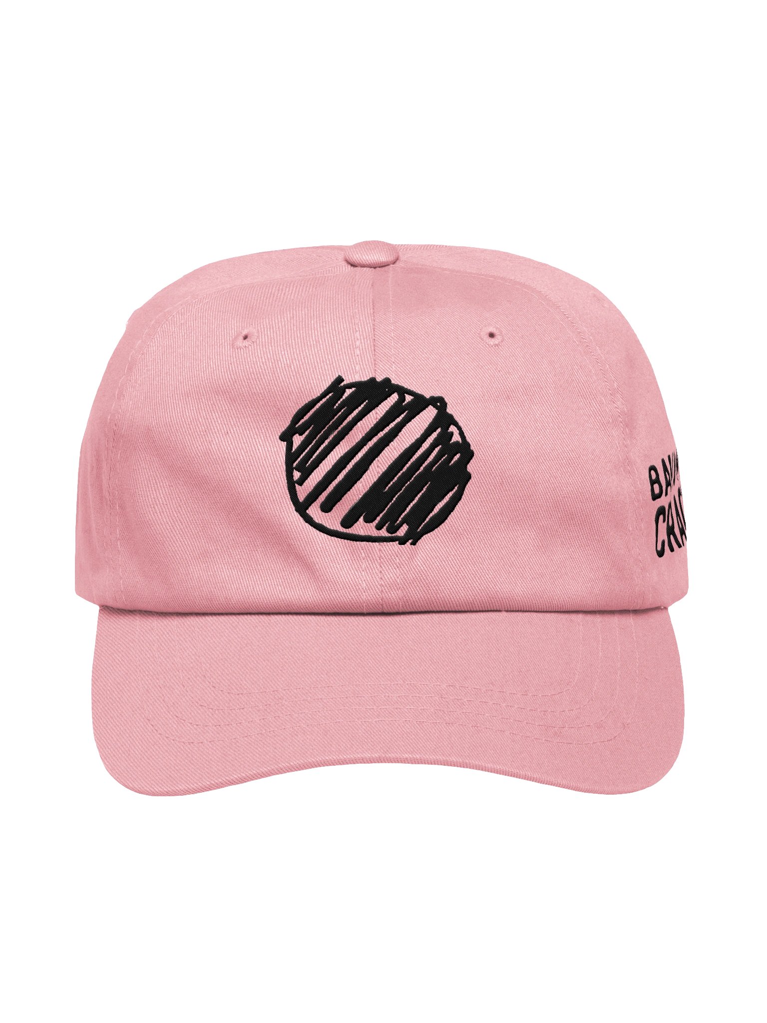 Bam Dot Crack Dad Hat - Pink product image (1)