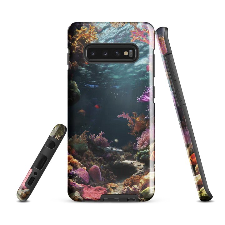 Sunlit Coral Paradise Samsung® Tough Case product image (1)