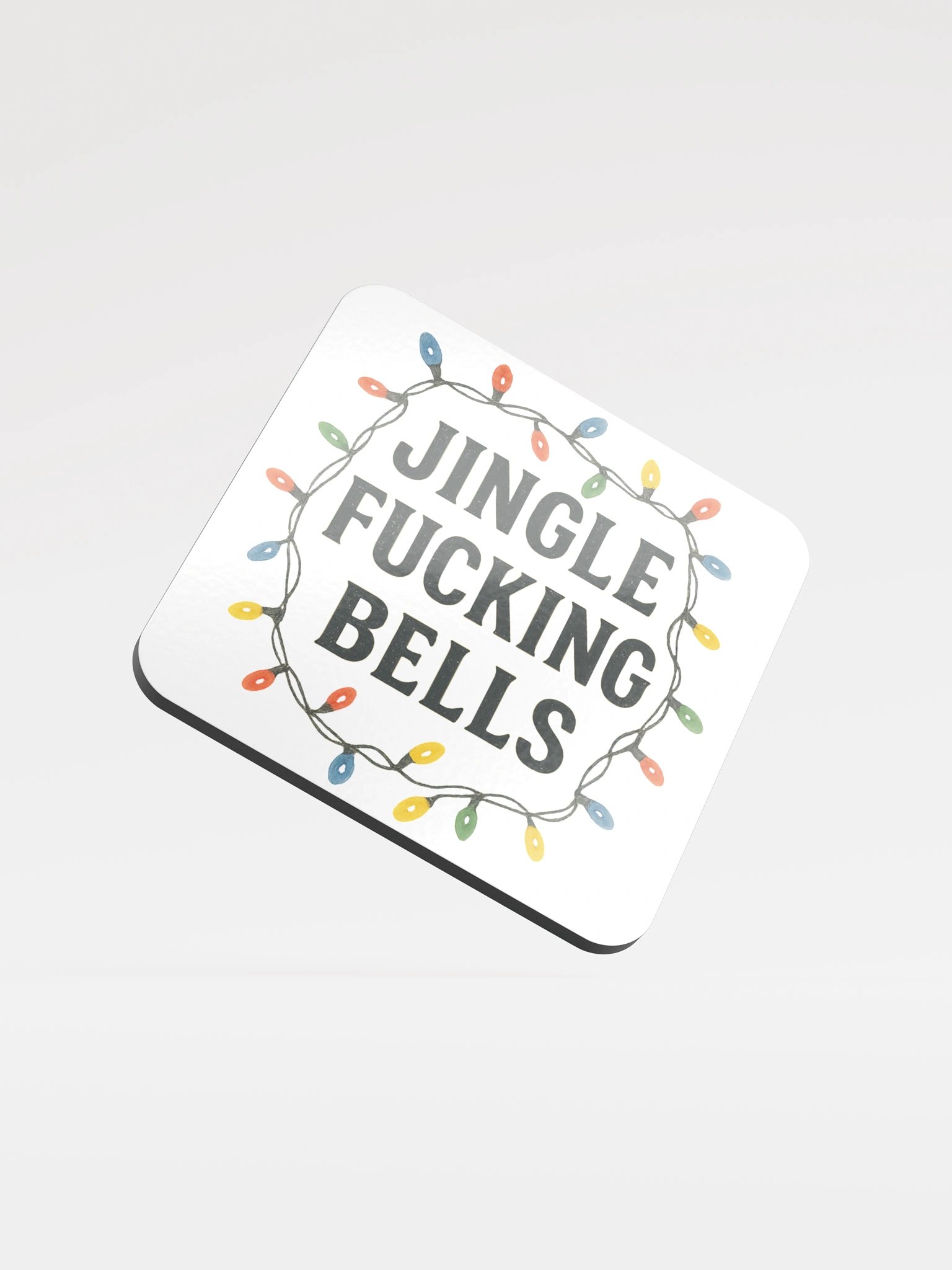 JINGLE F***KING BELLS COASTER product image (1)