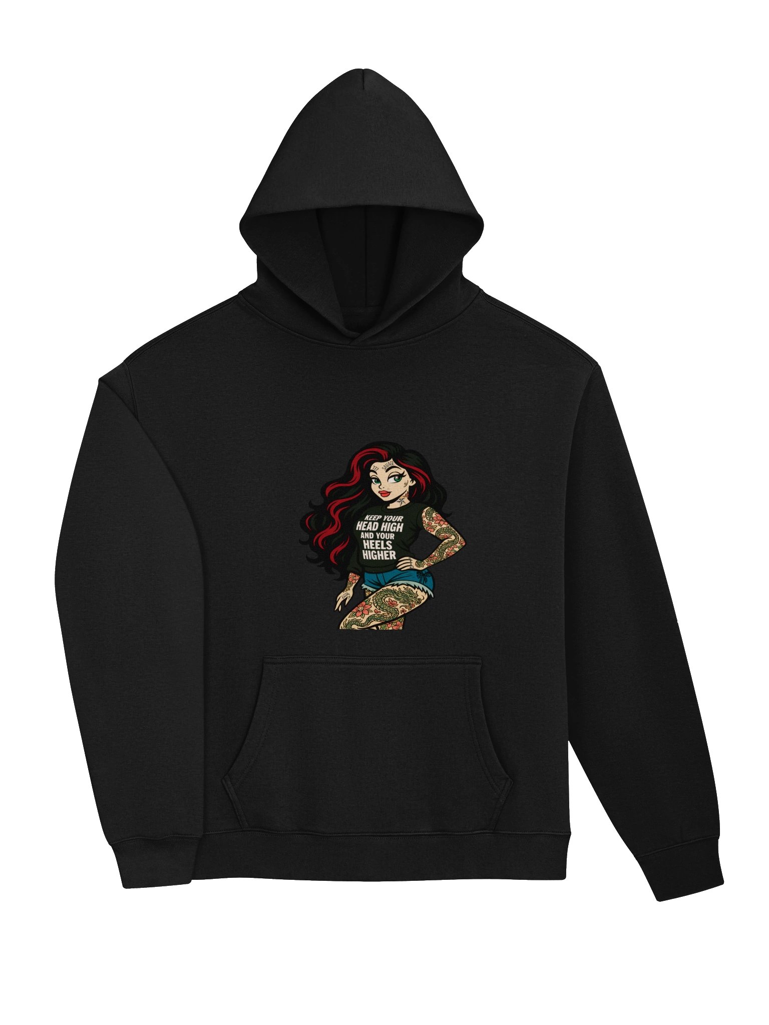 Skarlitt Pin-Up Icon Men’s Streetstyle Pullover Hoodie product image (5)