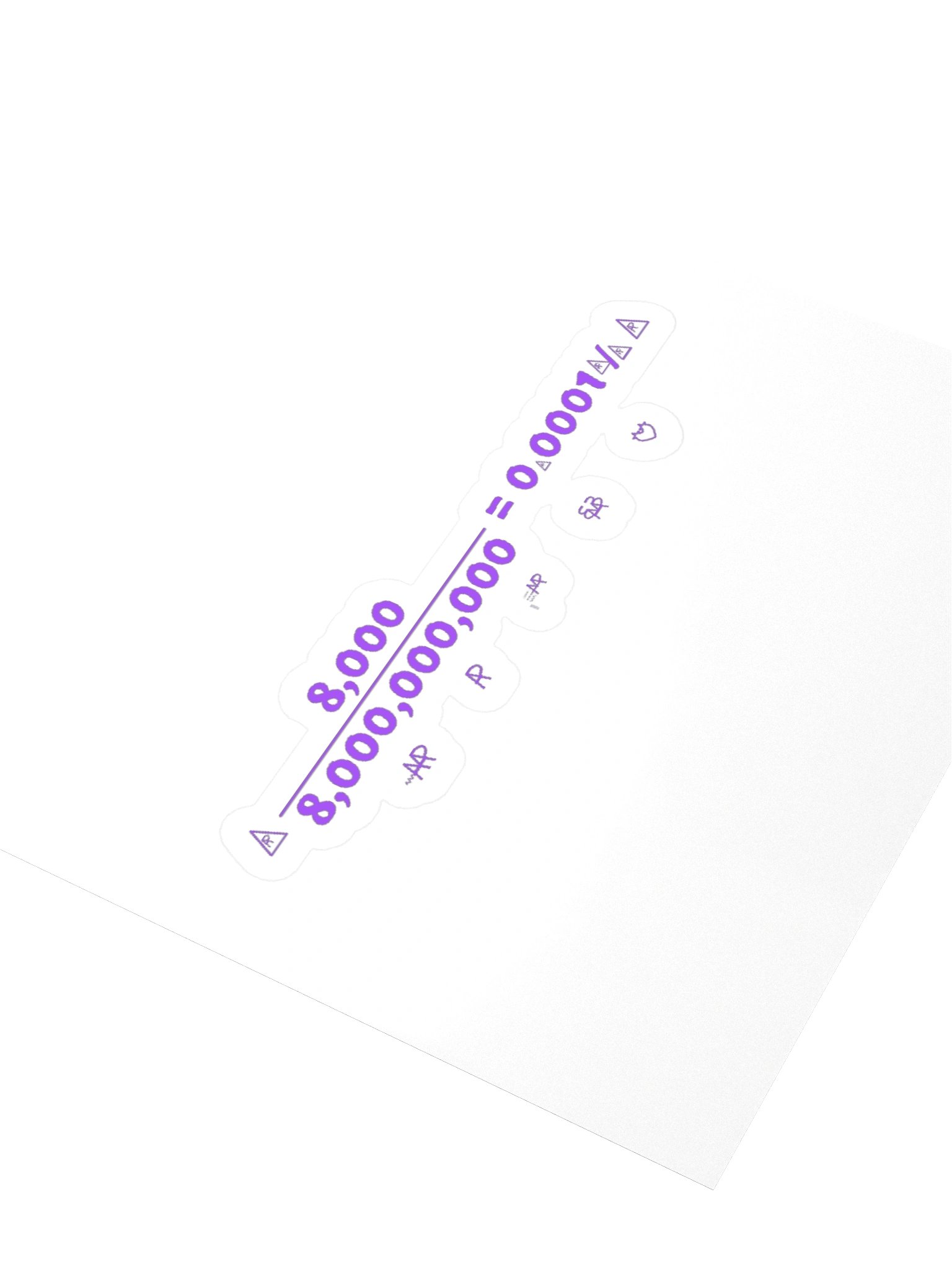 THE EQUATION — Sticker product image (11)