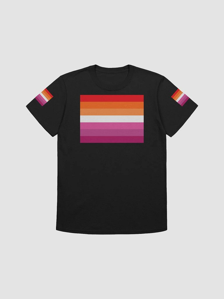 LGBTQI+ Pride Lesbian Flag Shirt product image (4)