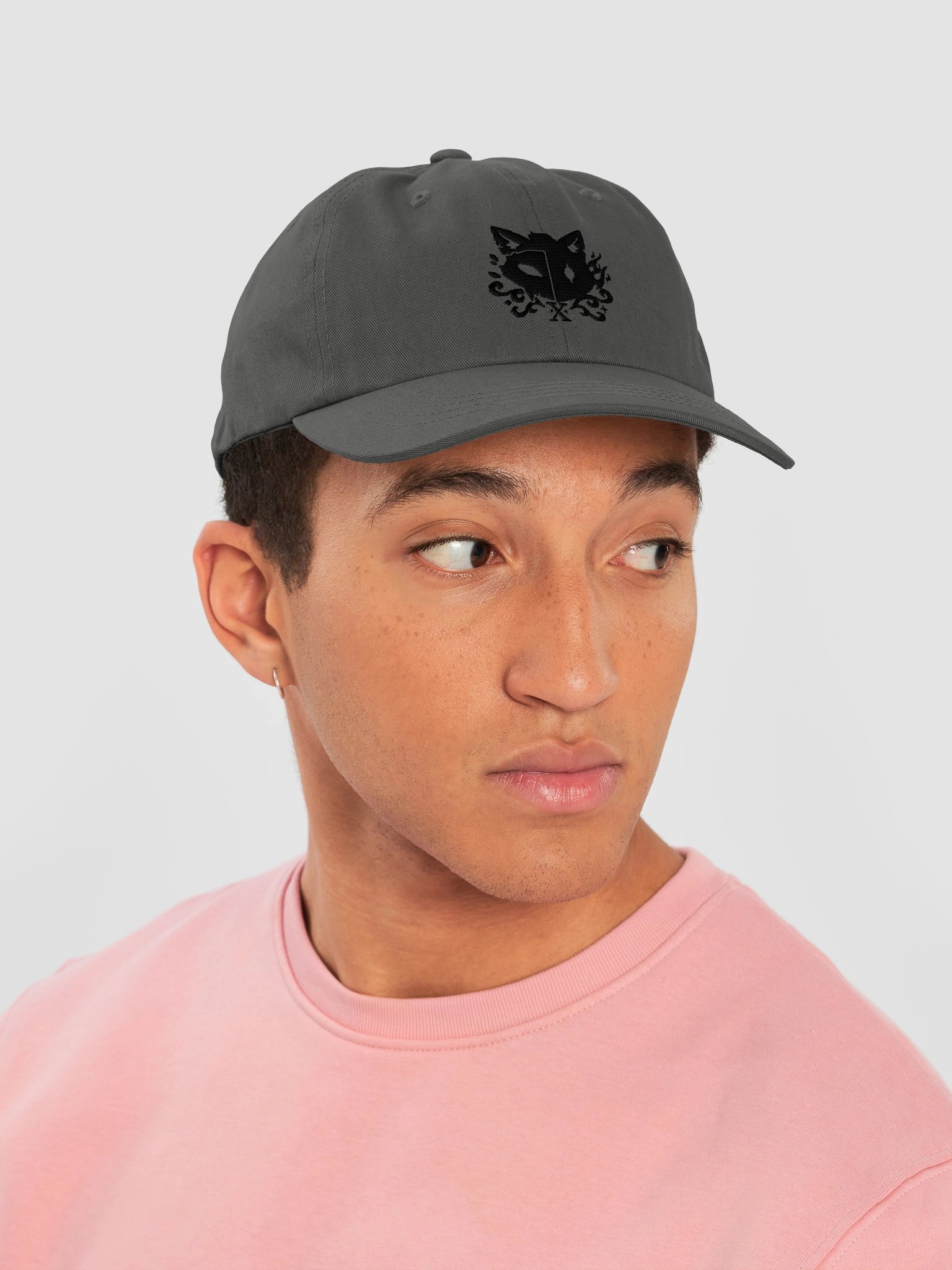 Black Skull Logo Hat product image (6)