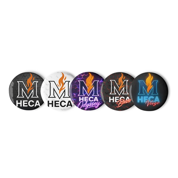 Pack de Pins HECA MV — Canales Oficiales Vol. 1 product image (2)
