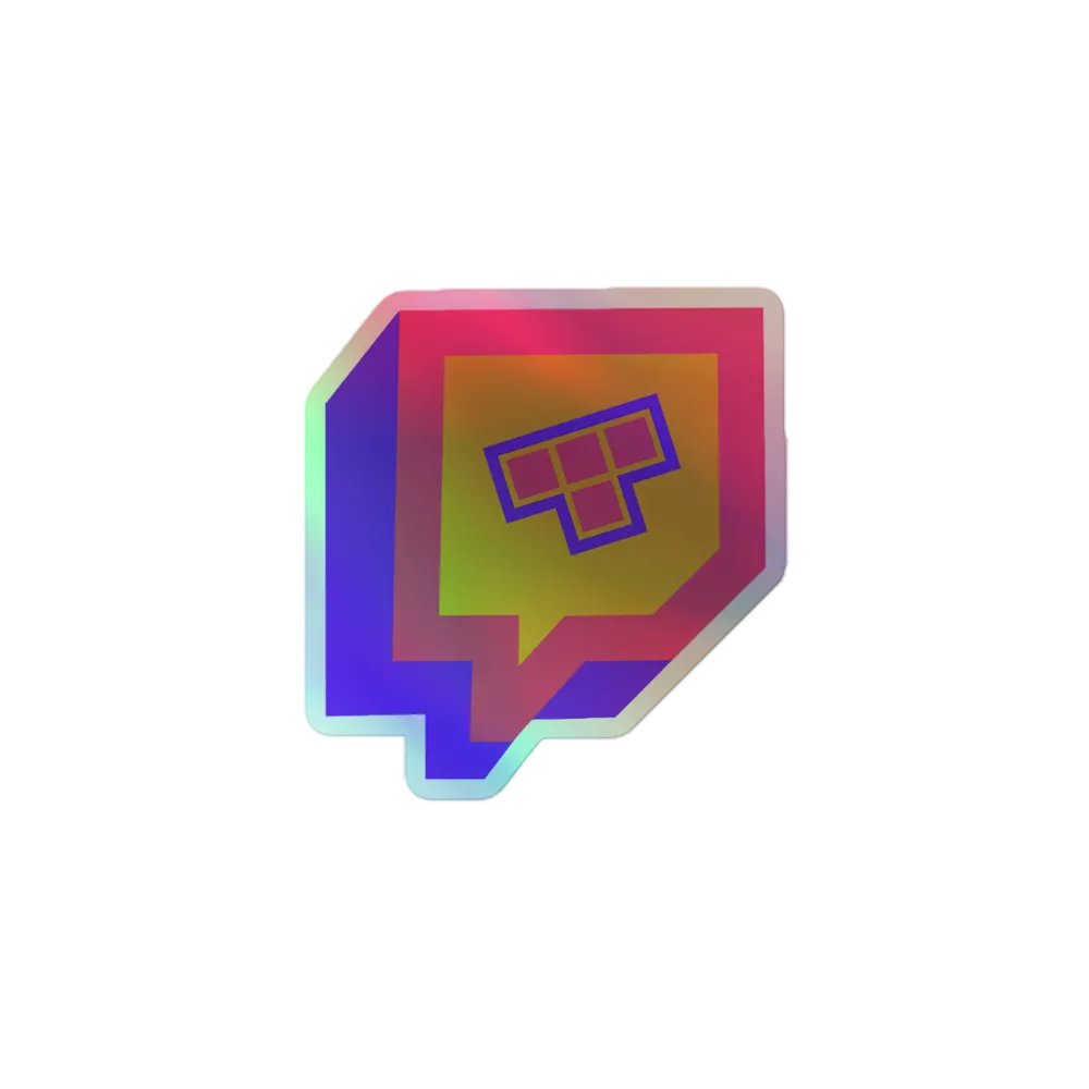 Icon Holographic Sticker product image (1)