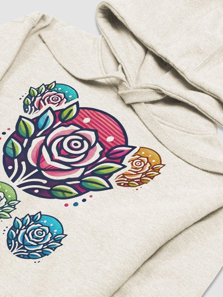 Symmetrical Blooms Unisex Hoodie product image (6)
