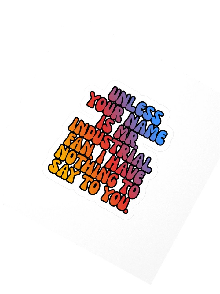 Menopause Chaos Kiss Cut 4"x4" Vinyl Sticker product image (2)