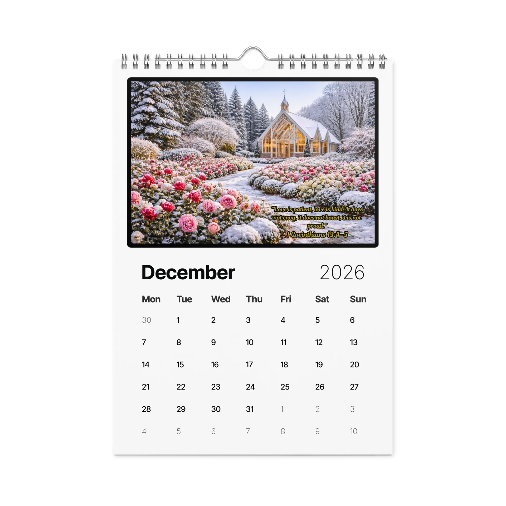 Gardens of Eden 2026 Wall Calendar product image (4)