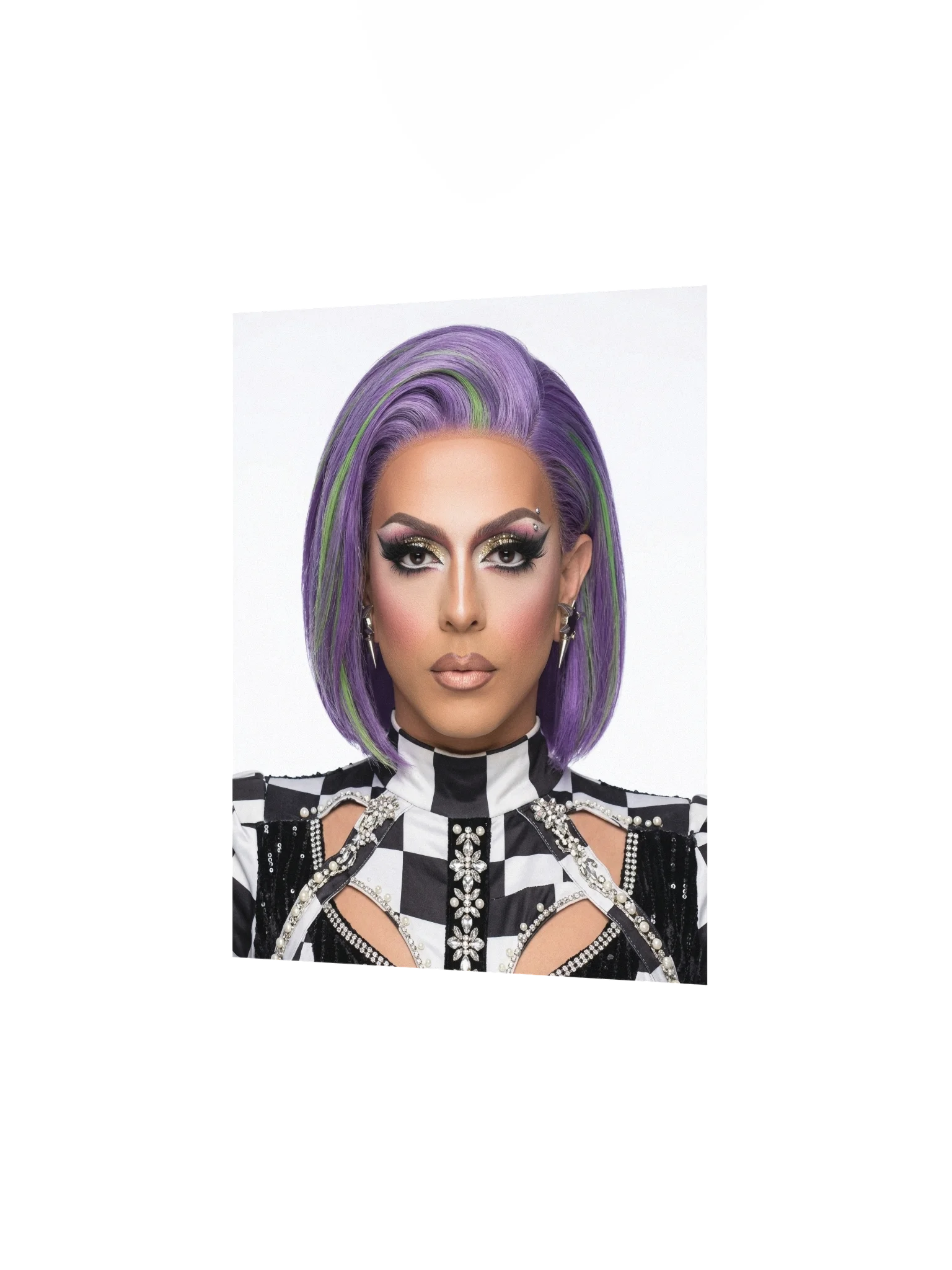 "Checkered Glam" Headshot 8x10 Promo product image (2)