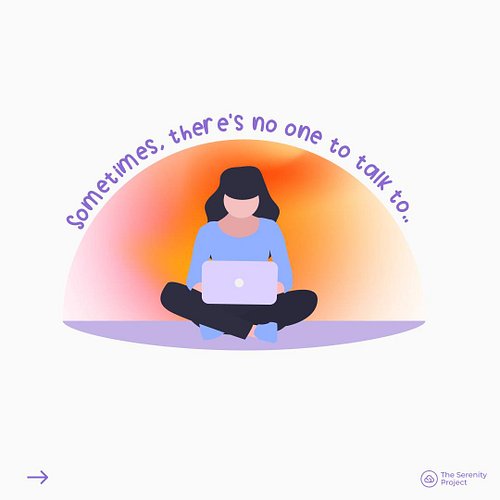“Sometimes, there’s no one to talk to.”

Not everyone has someone they can turn to when it matters most. That’s why we’re cre...