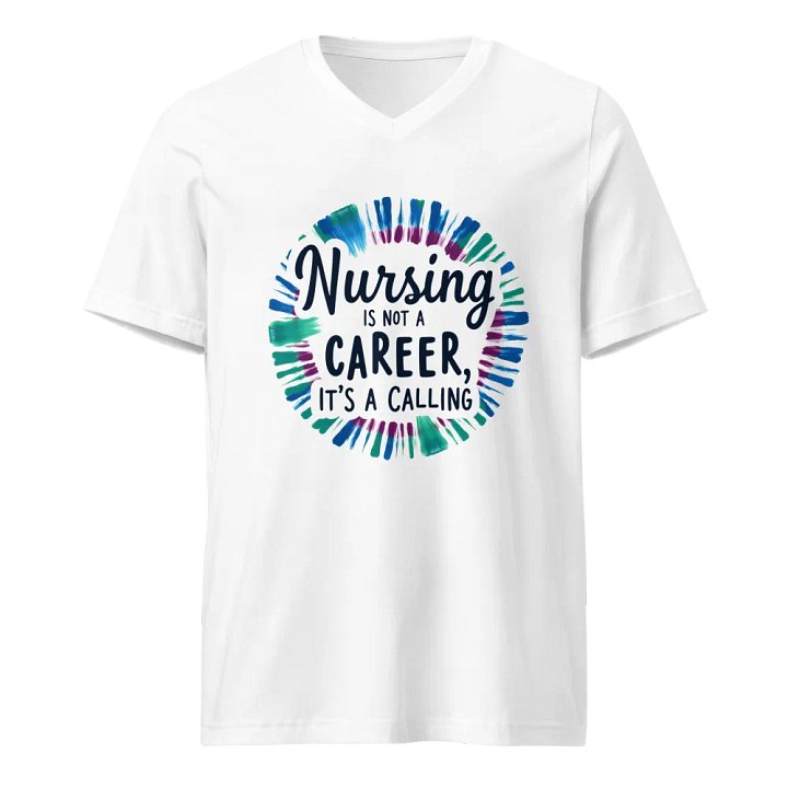 Calling in Comfort: Nursing V-Neck Tee product image (1)