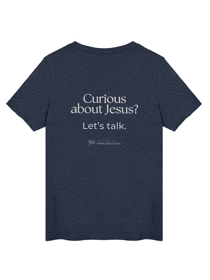 Ask Me About Jesus Relaxed V-Neck product image (1)