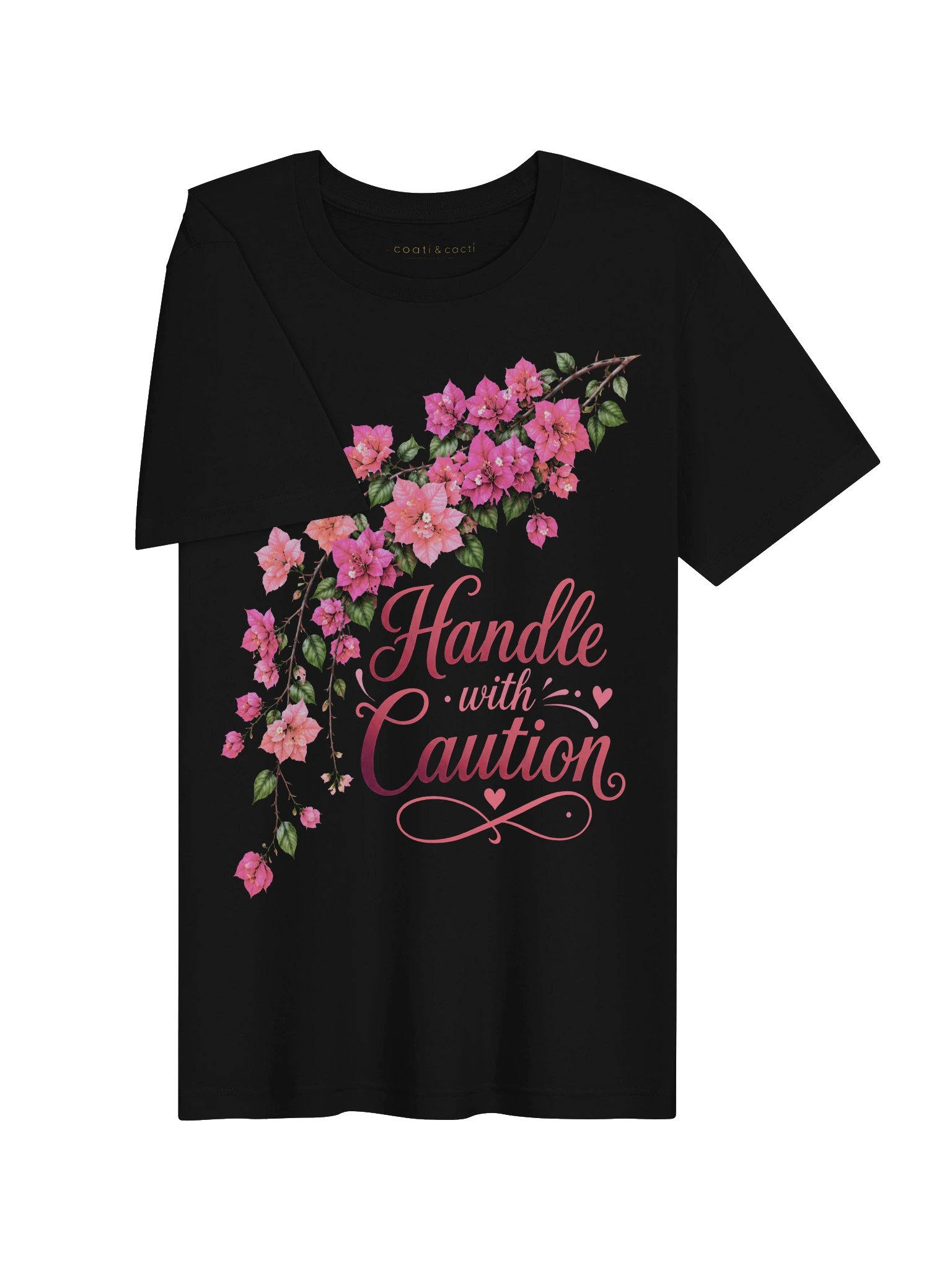 Handle with Caution Bougainvillea Floral Tee product image (3)