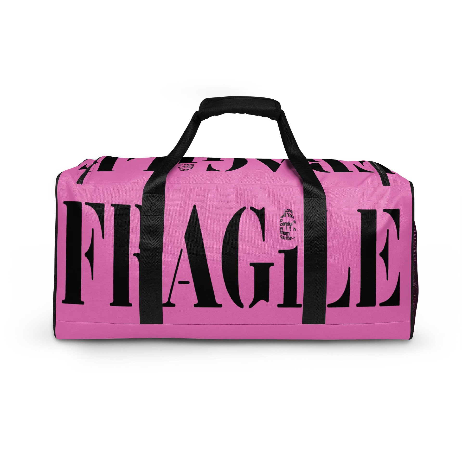 FRAGiLE Pink Duffel Bag product image (4)