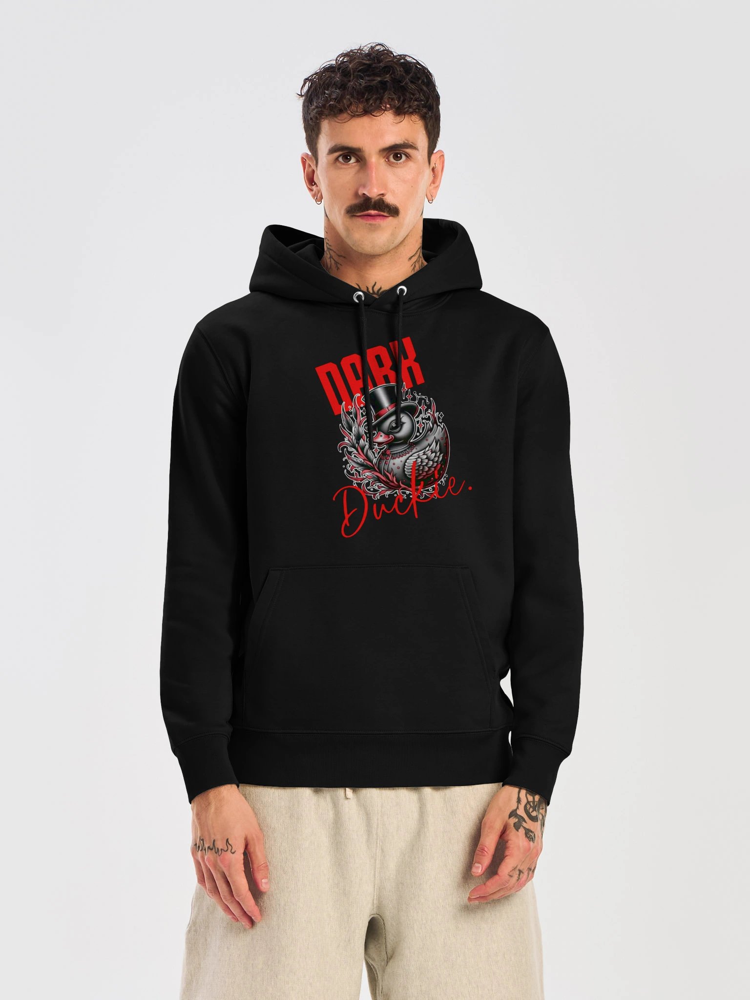 Dark Duckie Hoodie (with Larger Sizes) product image (22)