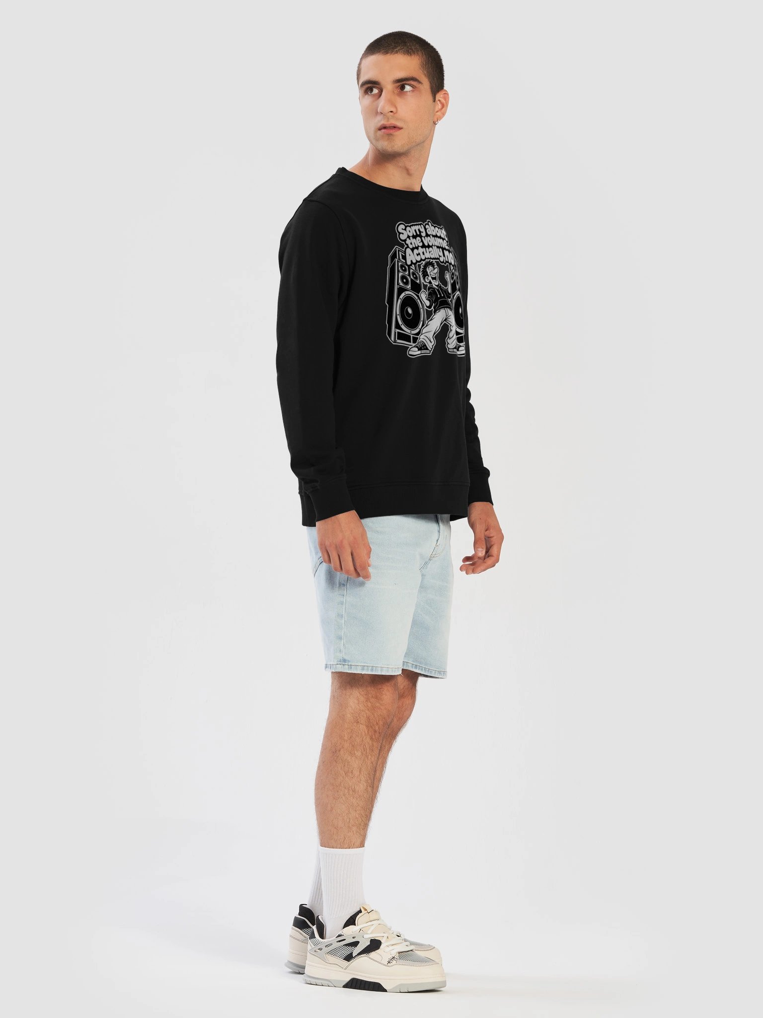 Sorry About The Volume Actually No - Sweater product image (7)