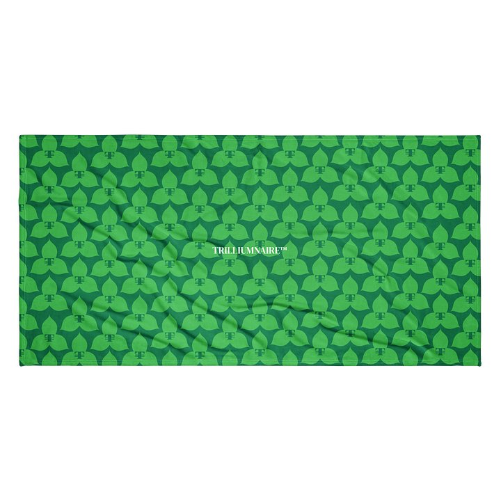 Trilliumnaire™ Icon Green Beach Towel product image (2)