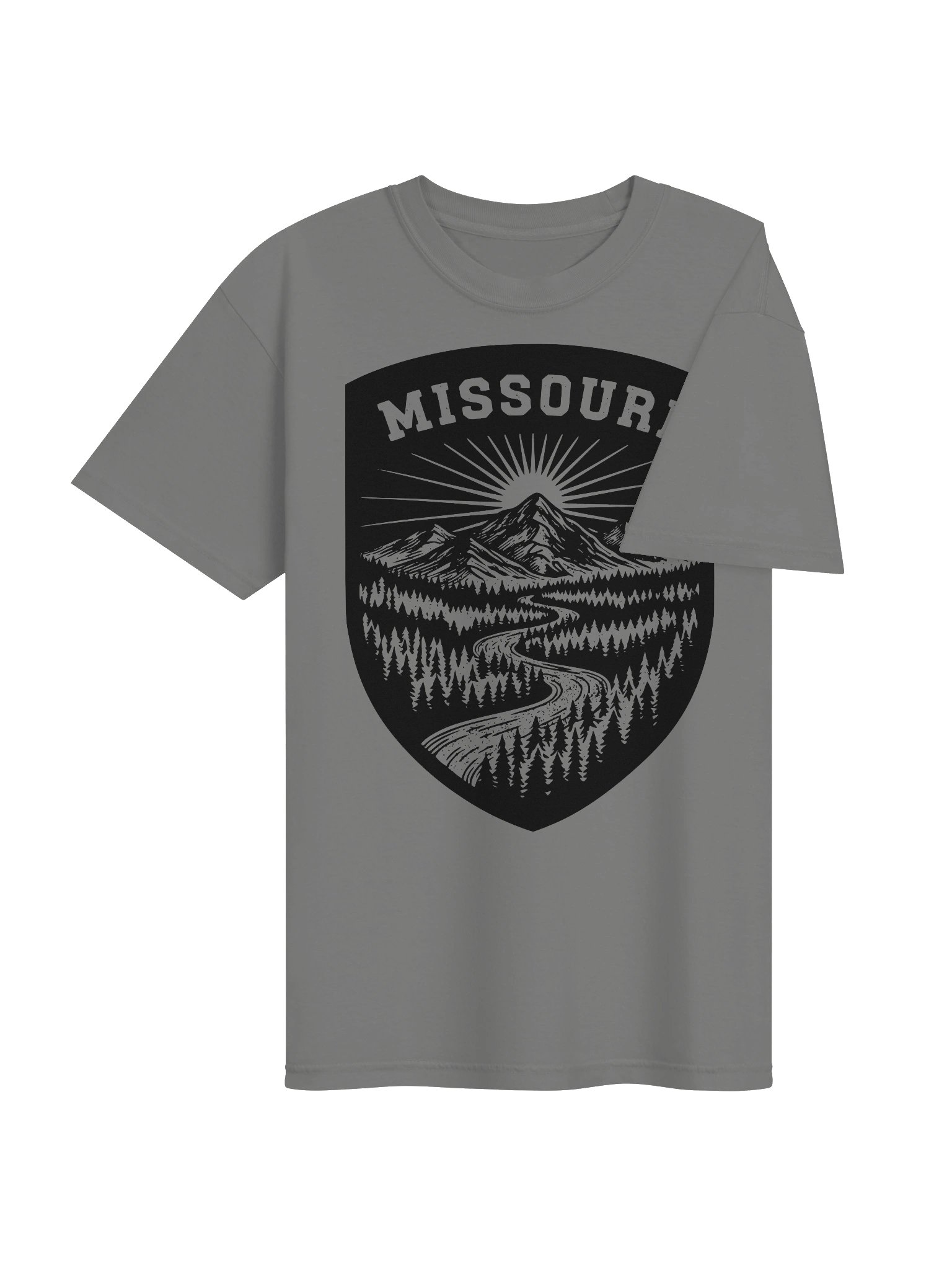 Missouri Mountain Forest T-Shirt | Vintage Outdoor State Pride Tee product image (12)