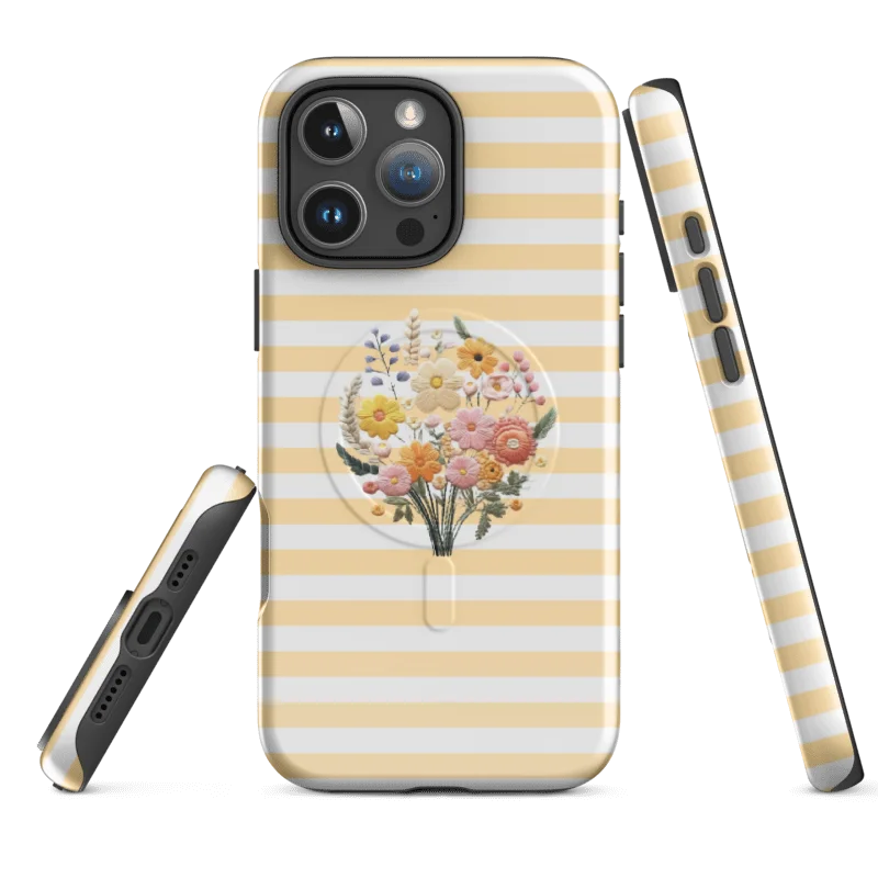 HAPPY SPRING FLOWERS MAG® SAFE IPHONE CASE product image (4)