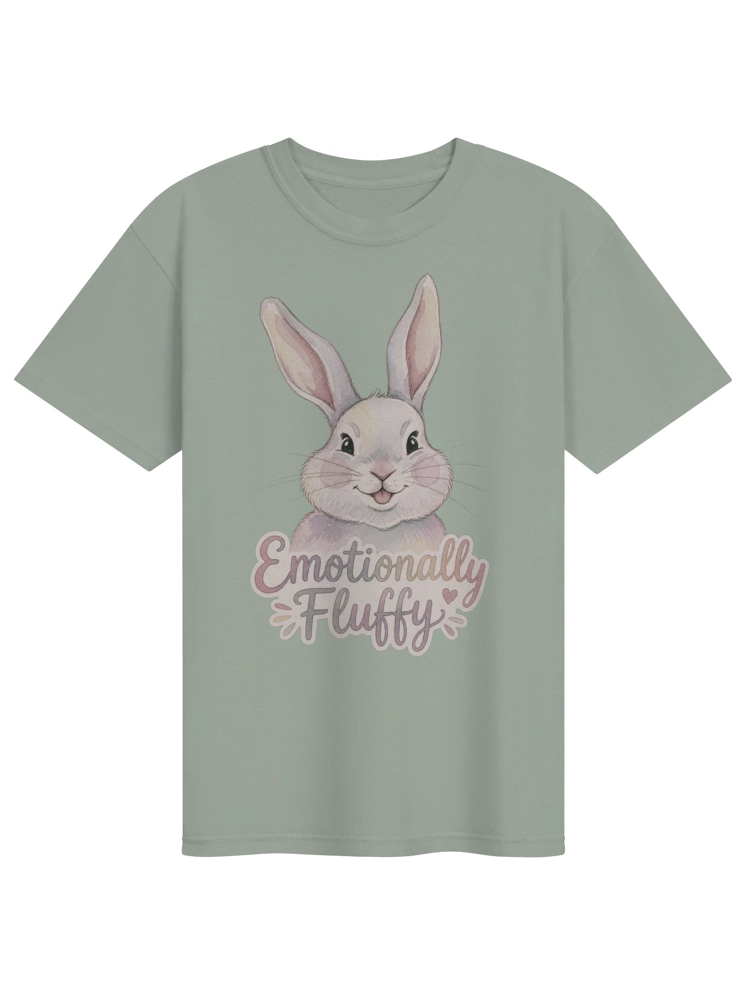 Emotionally Fluffy Bunny Comfort Colors T-Shirt product image (2)