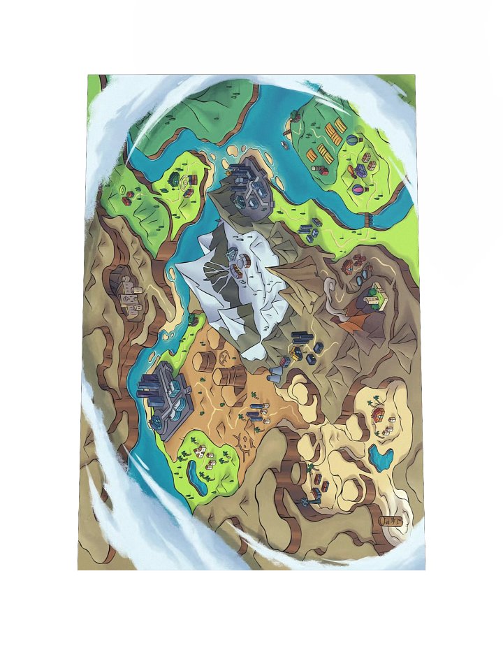 Cornera Map Poster product image (1)