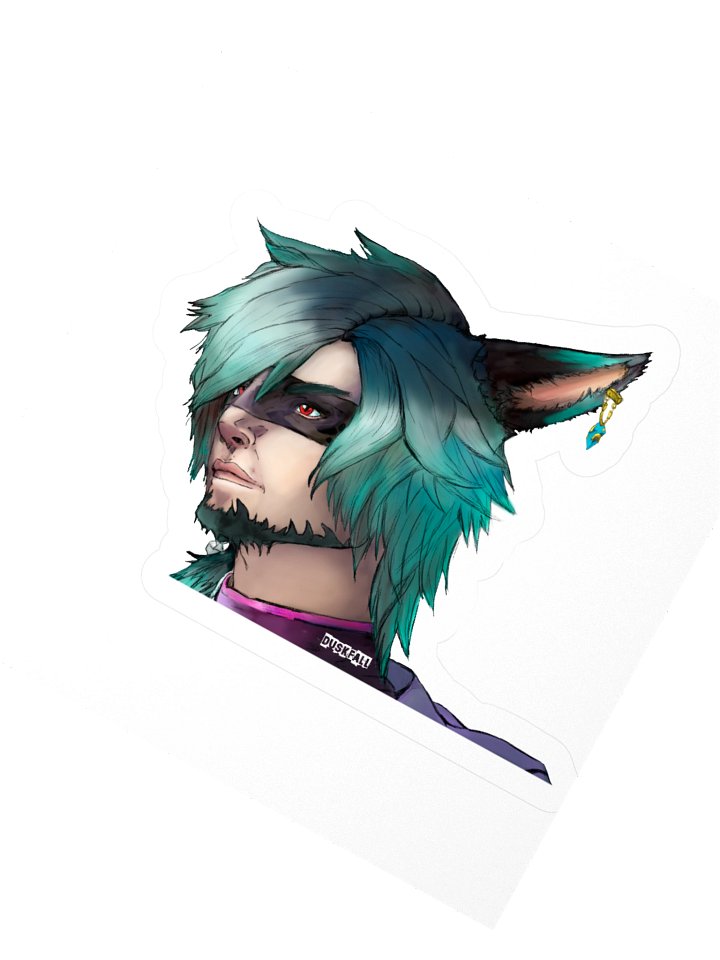 Mystic Miqo'te Vinyl Stickers product image (5)