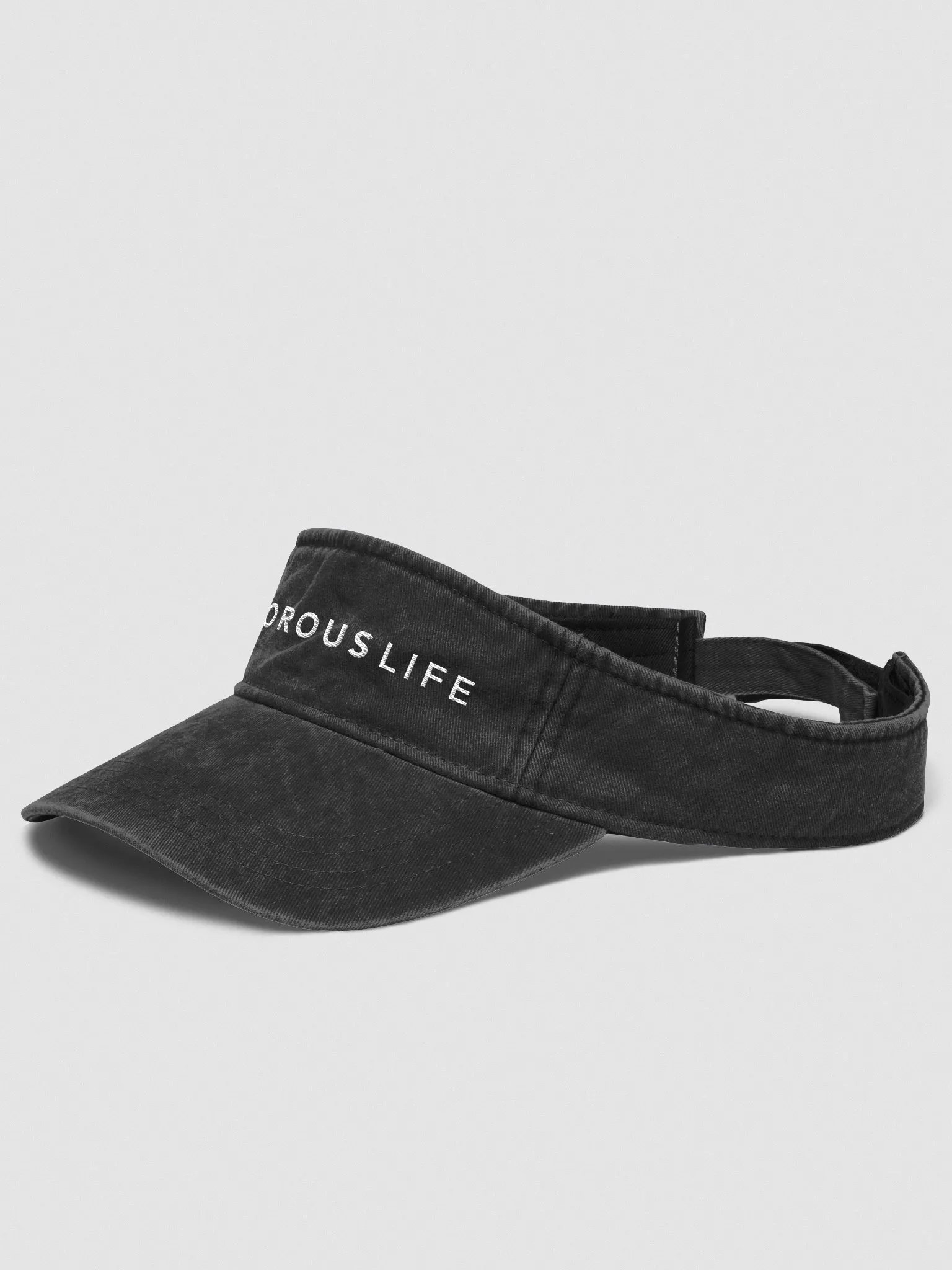 GLAMOROUS LIFE DENIM VISOR product image (5)