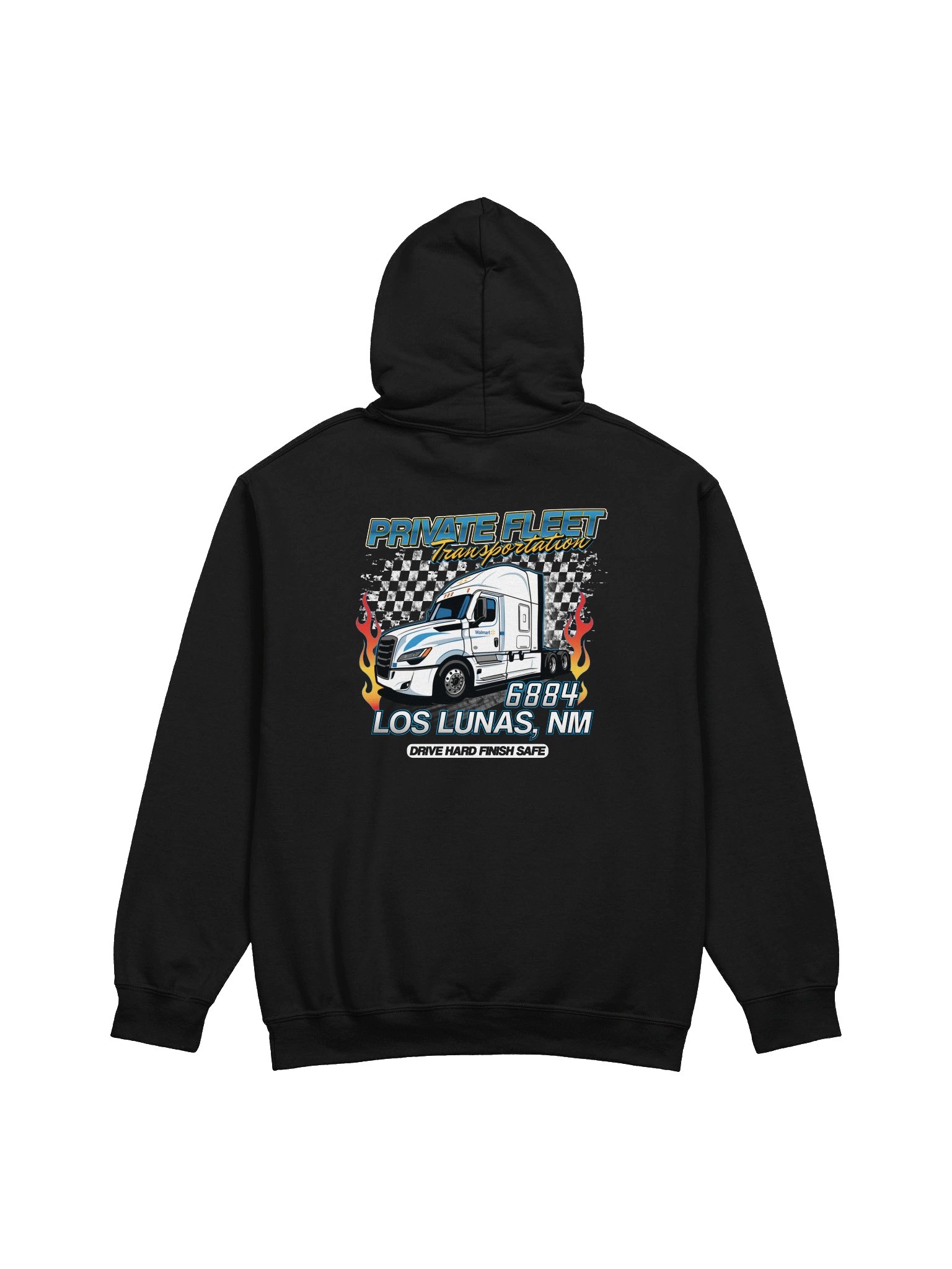 6884 Los Lunas Private Fleet Racing Theme Hoodie product image (1)