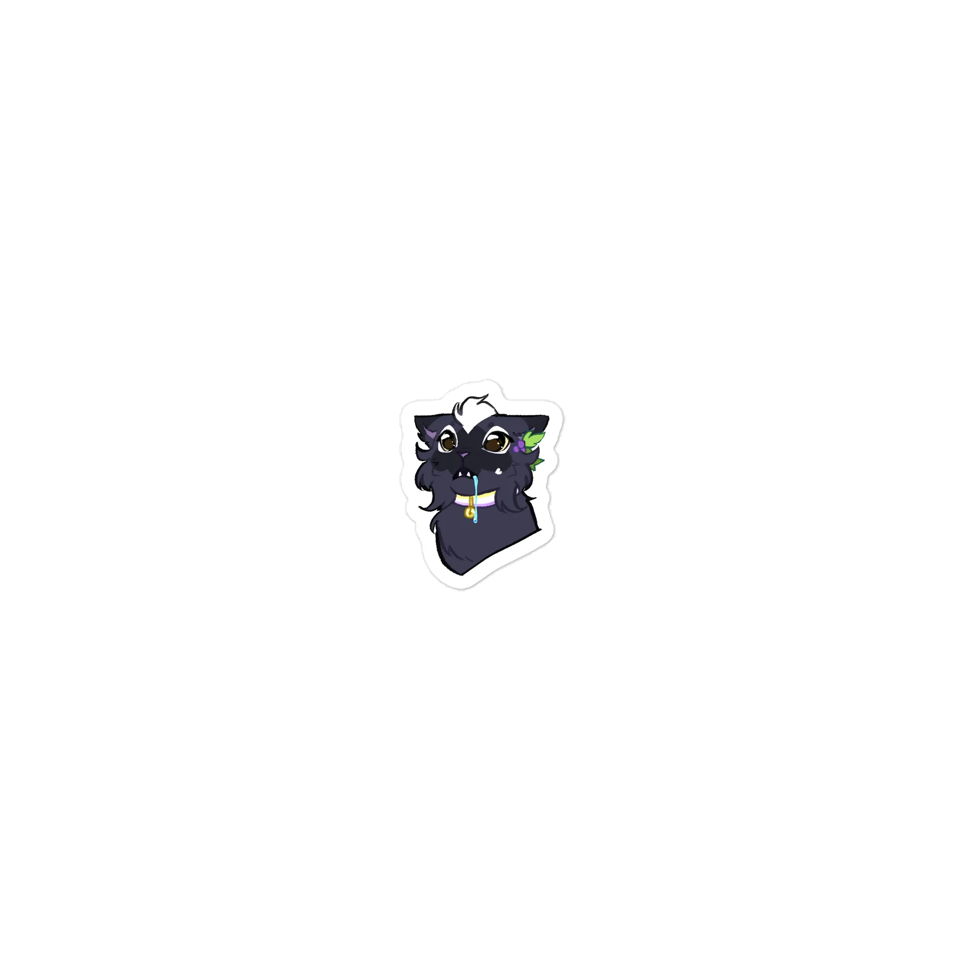 mellow drooling sticker product image (1)