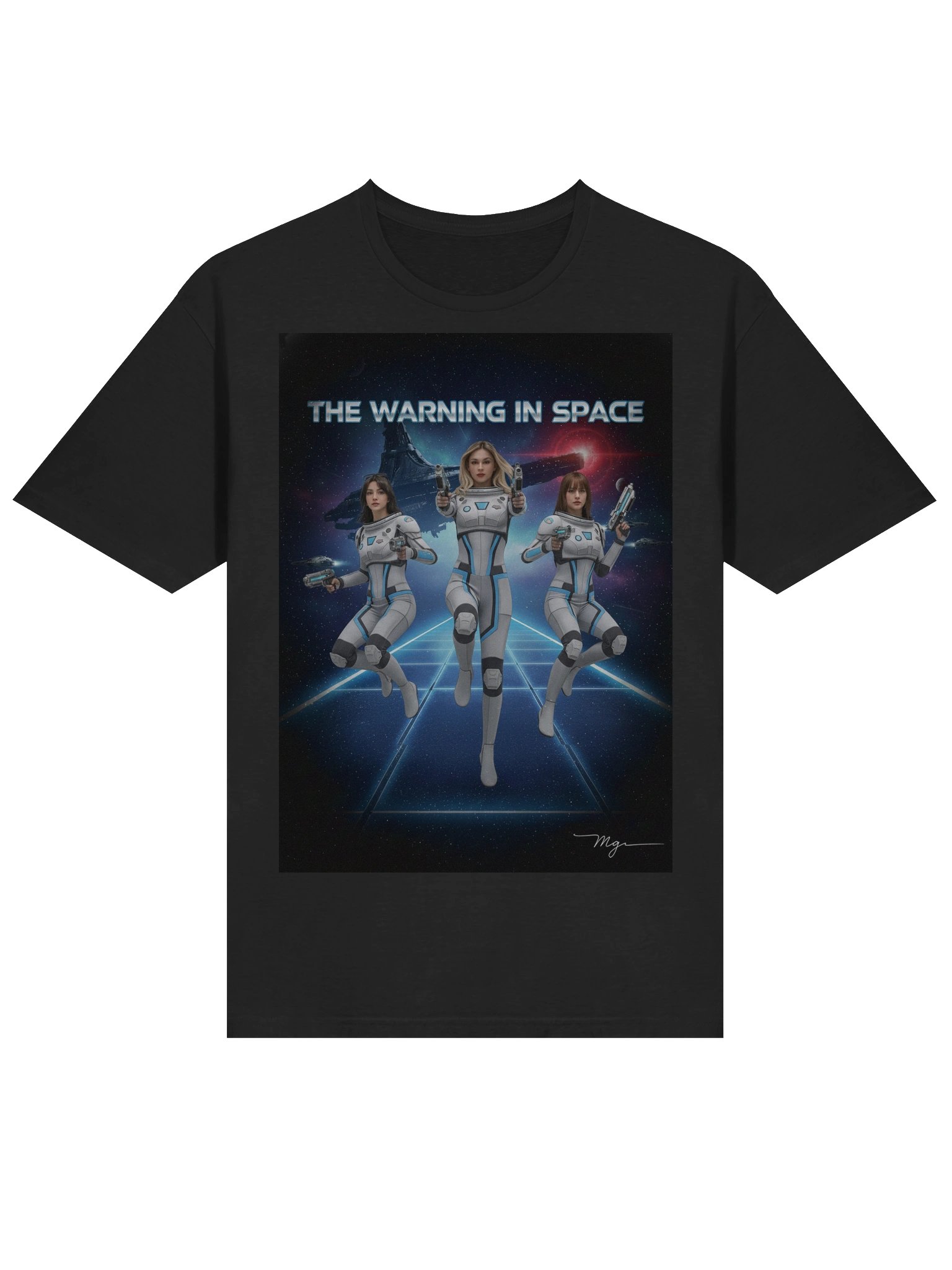 Space Warning Unisex Tee [S–3XL] product image (1)