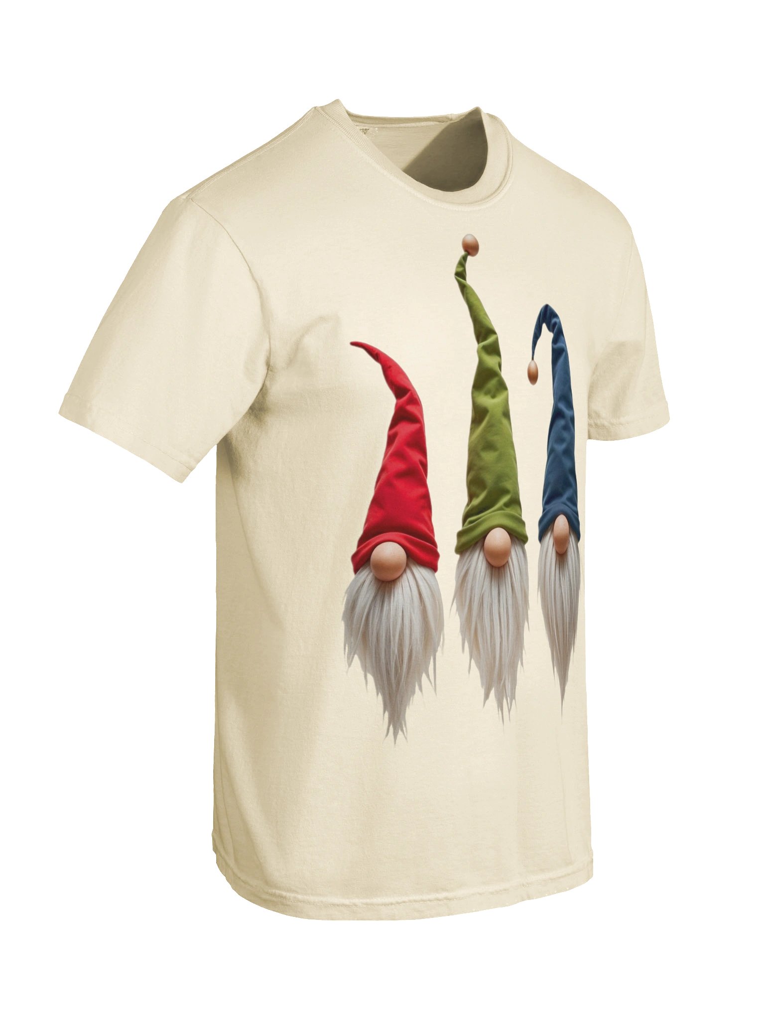 Colorful Gnome Beard Trio Tee product image (38)