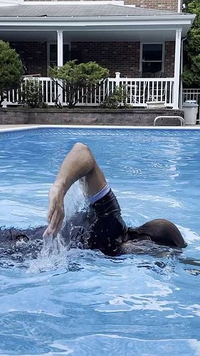 Learn how to roll on your back for survival floating #swimming #howtoswim #backfloat #survivalskills