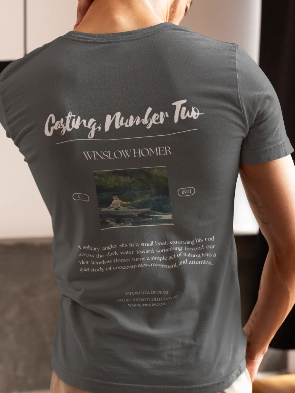 Casting, Number Two (Winslow Homer) T-Shirt product image (4)
