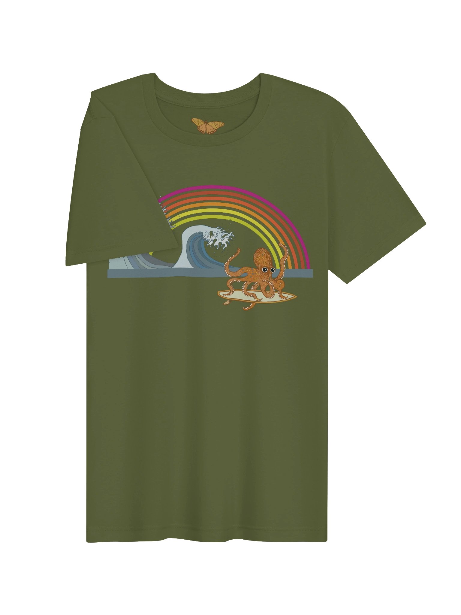 Octopus Wave Unisex T shirt product image (63)