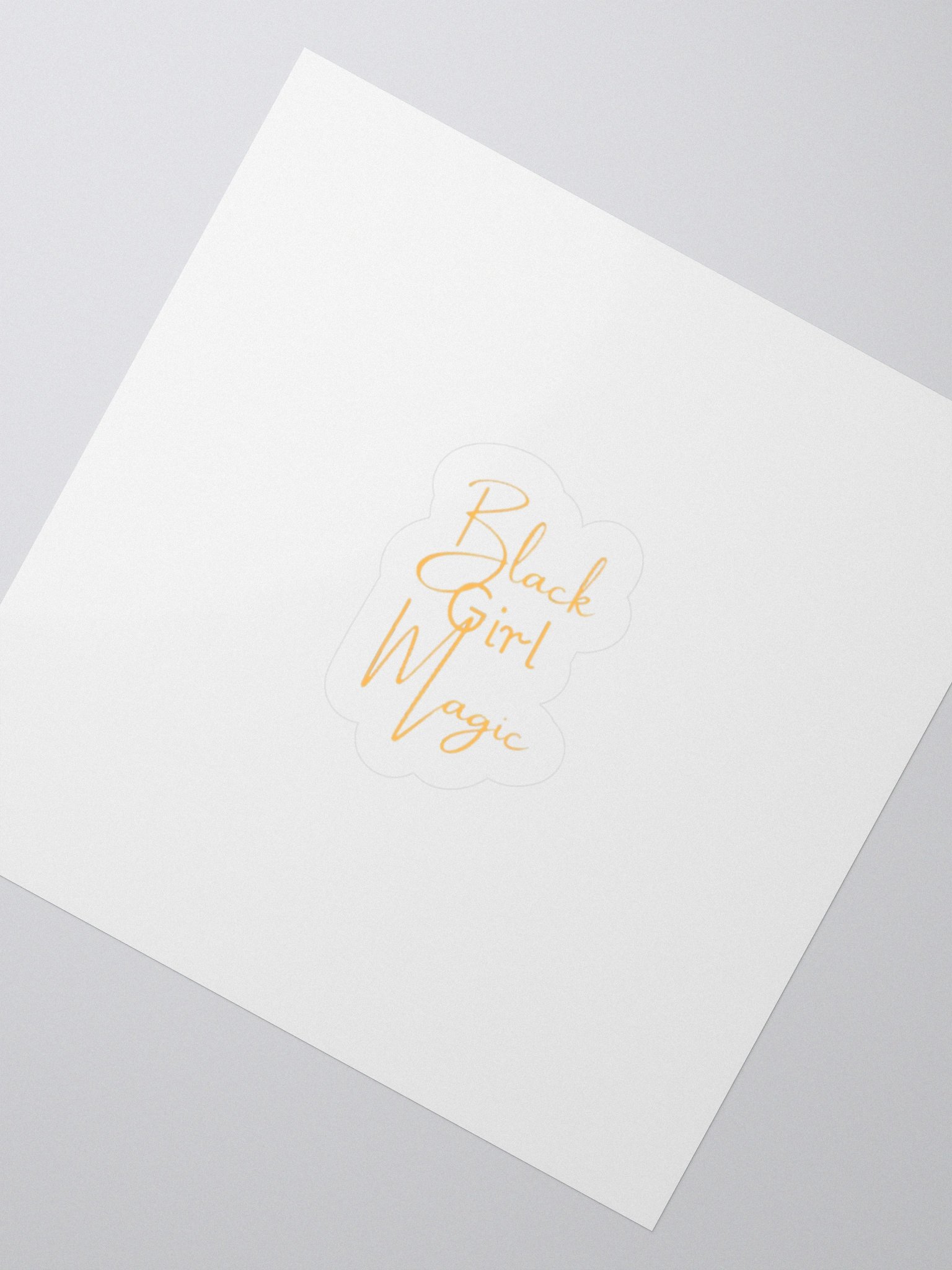 BLACK GIRL MAGIC STICKER product image (7)