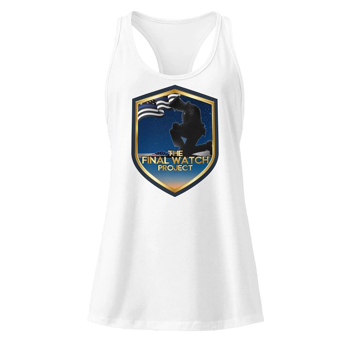 Women's Racerback Tank (White) product image (1)