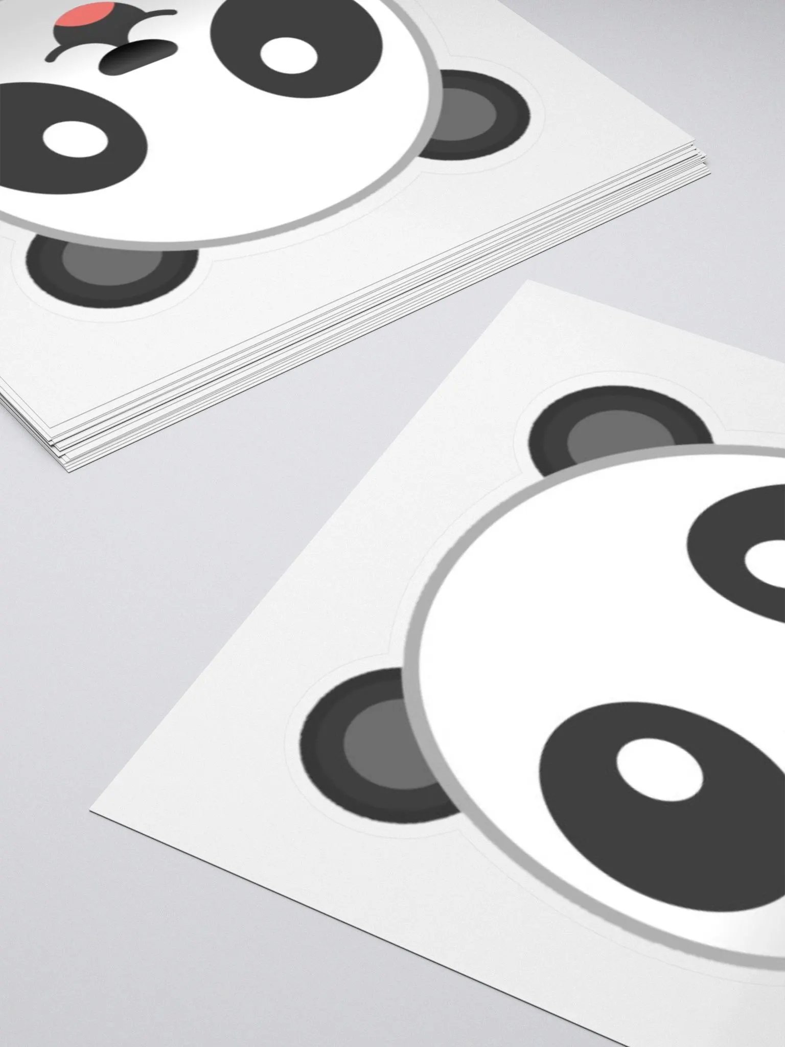 Panda Logo Kiss Cut Sticker product image (4)