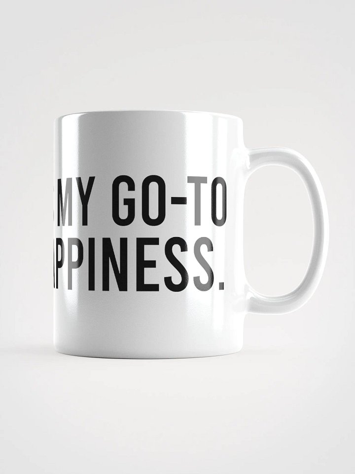 This mug is my go-to dose of happiness. - coffee mug product image (2)