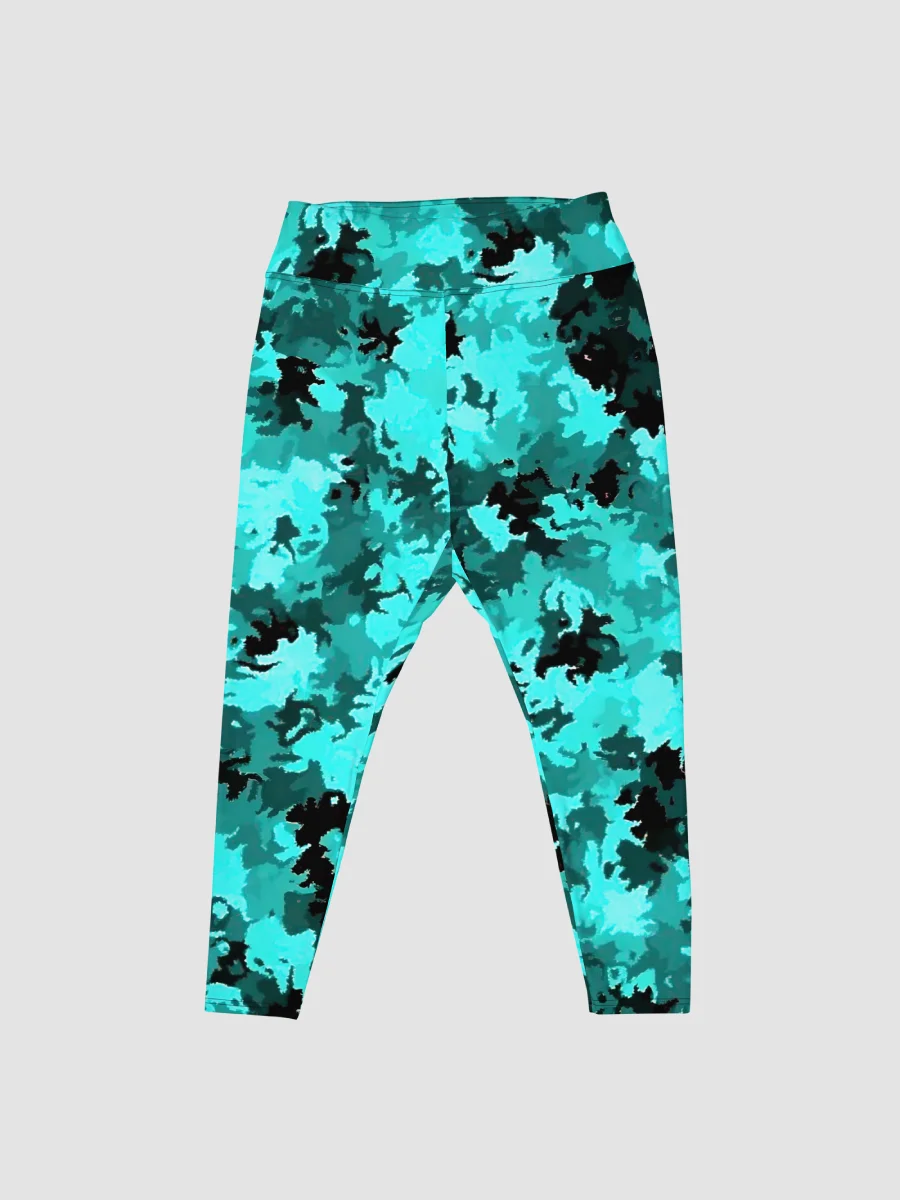 [WhamBlam] All-Over Print Plus Size Leggings product image (5)