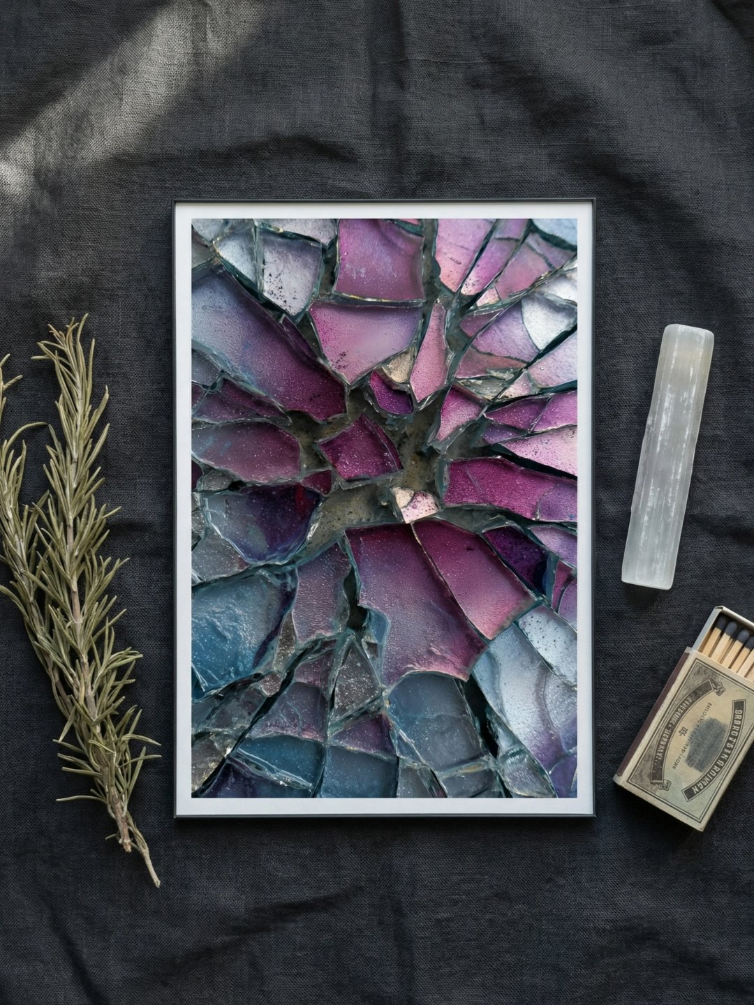 Shatter — Grief Altar Print | Wrought & Woven Collection product image (6)
