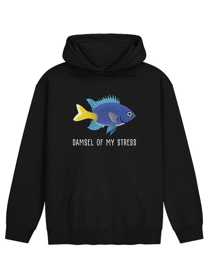 Damsel of My Stress Yellowtail Damsel Hoodie for Reef Aquarium Lovers product image (3)
