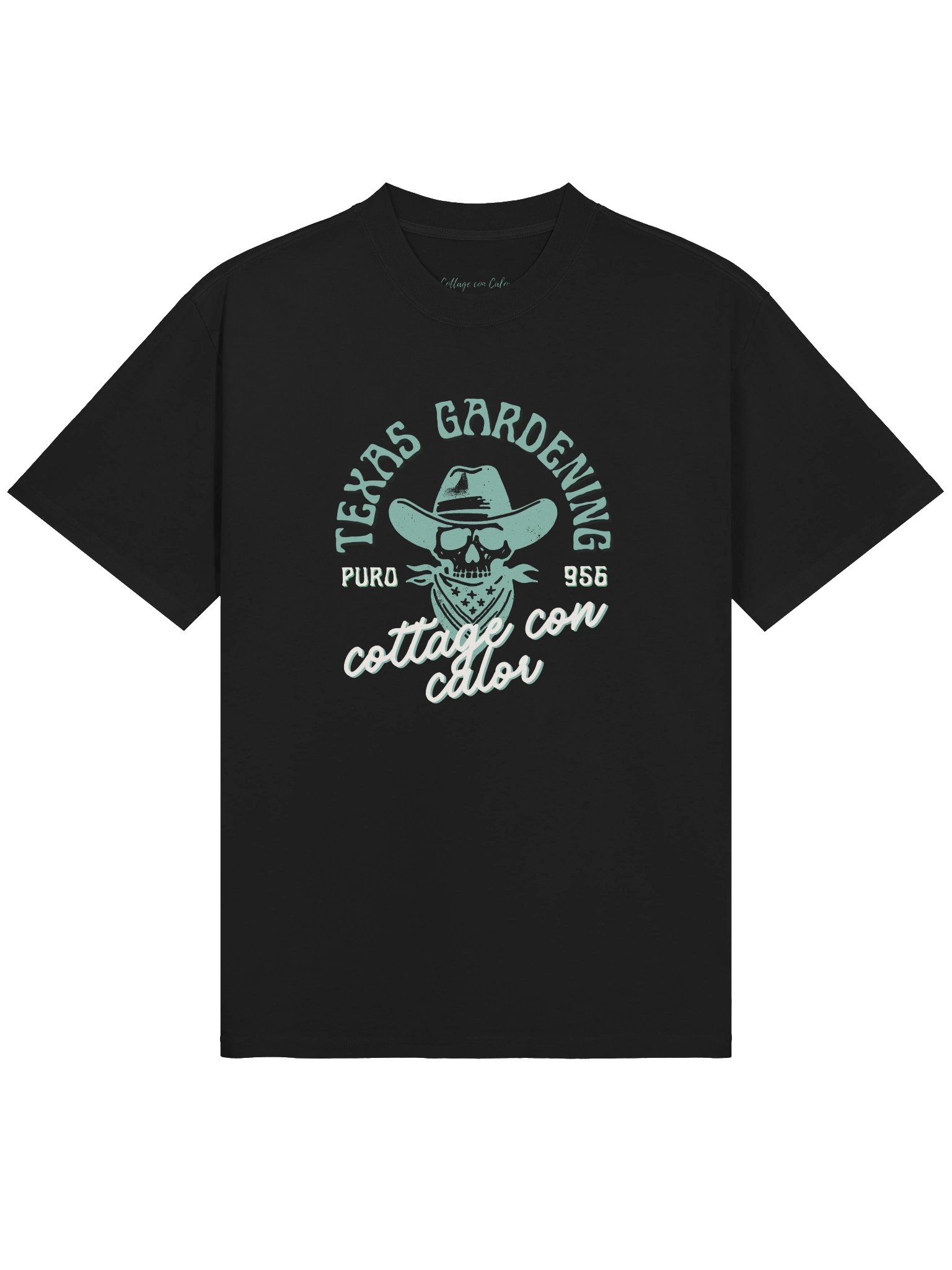 Cowboy Cottage Oversized Tee - Sage product image (1)