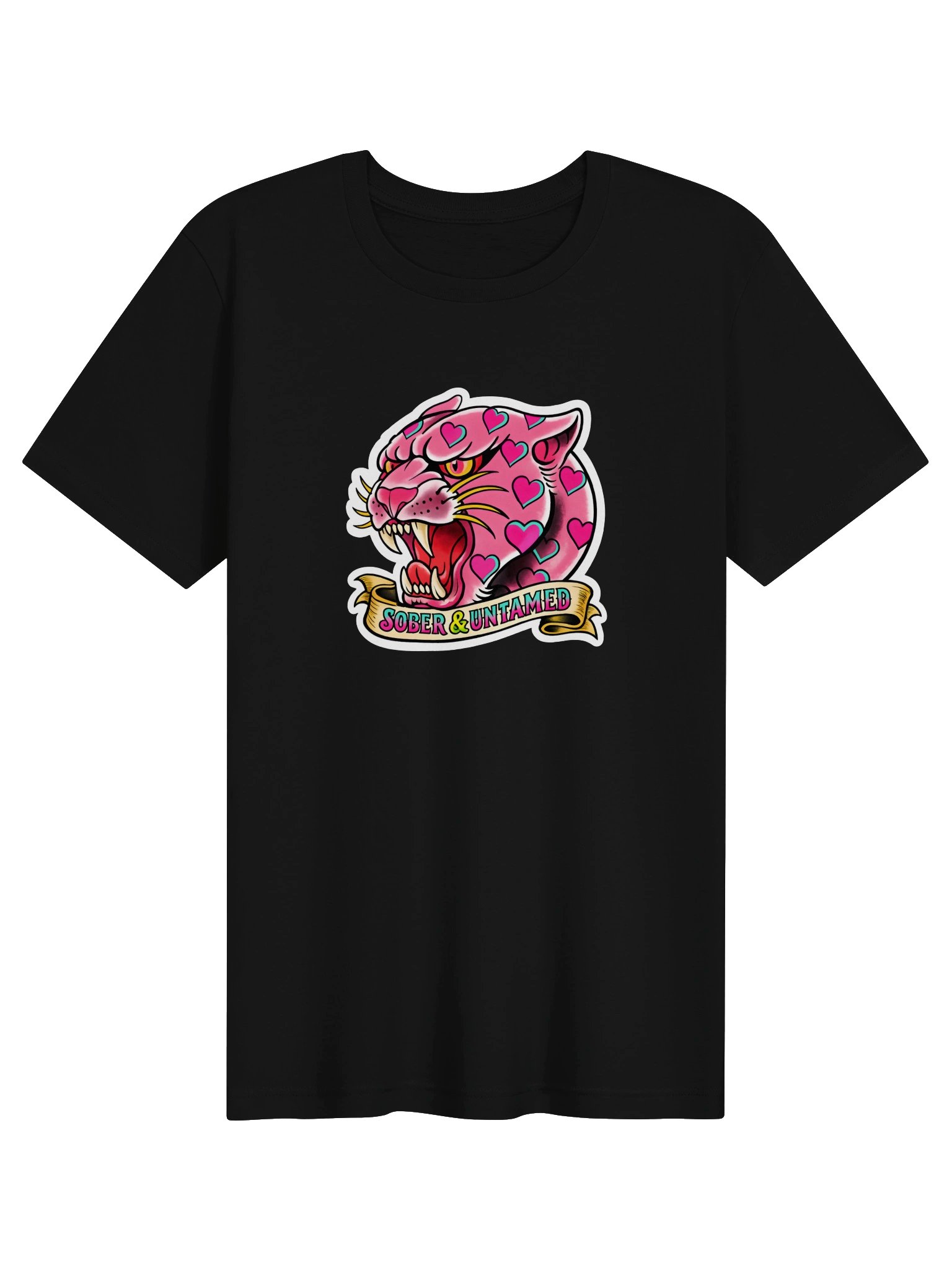 Sober & Untamed Pink Panther Tee product image (9)