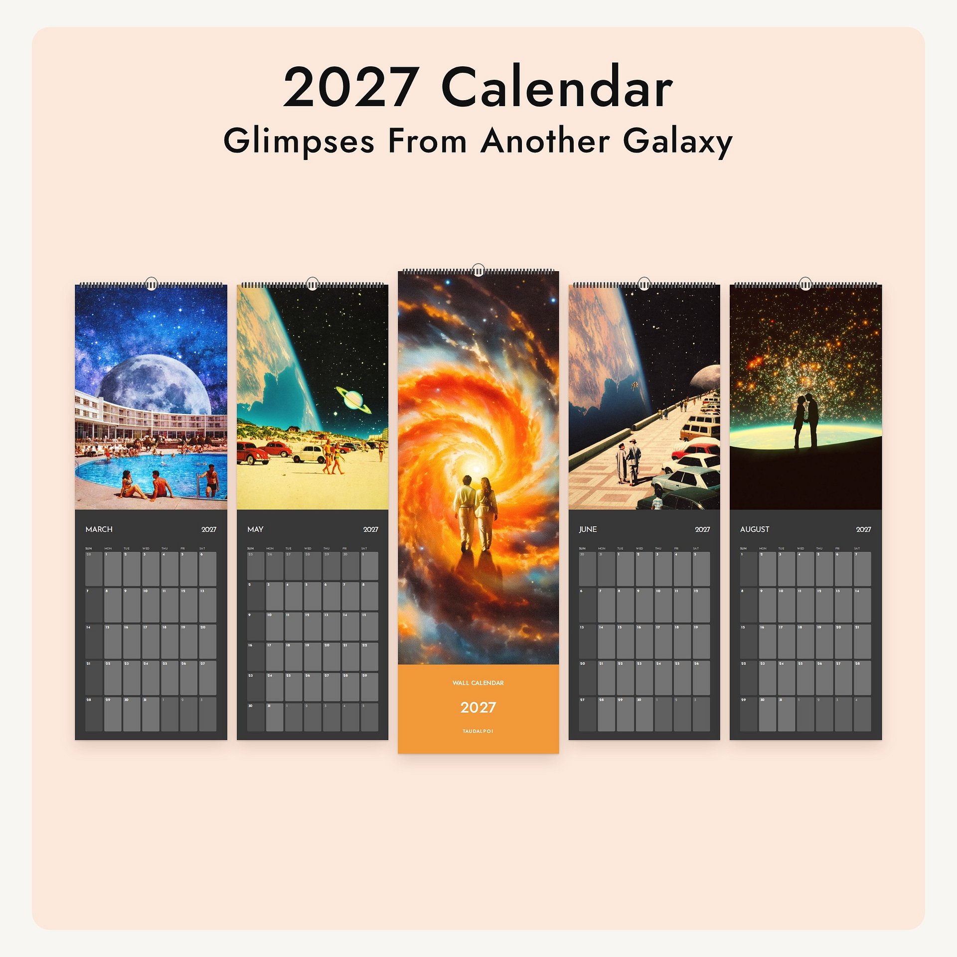Glimpses From Another Galaxy 2027 Calendar product image (1)