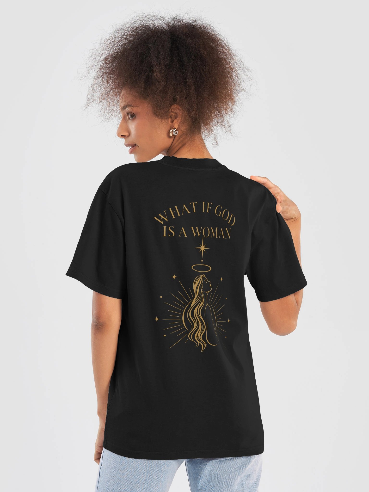 GEN-06 // Divine Feminine Oversized Tee product image (27)