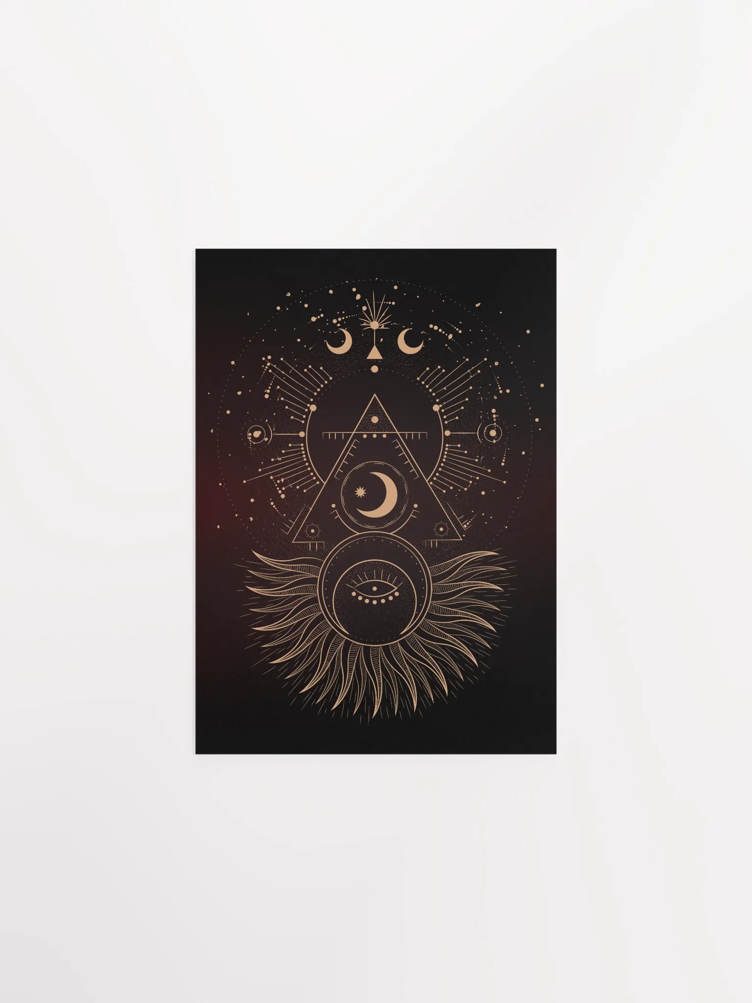 Celestial Geometry Poster product image (1)