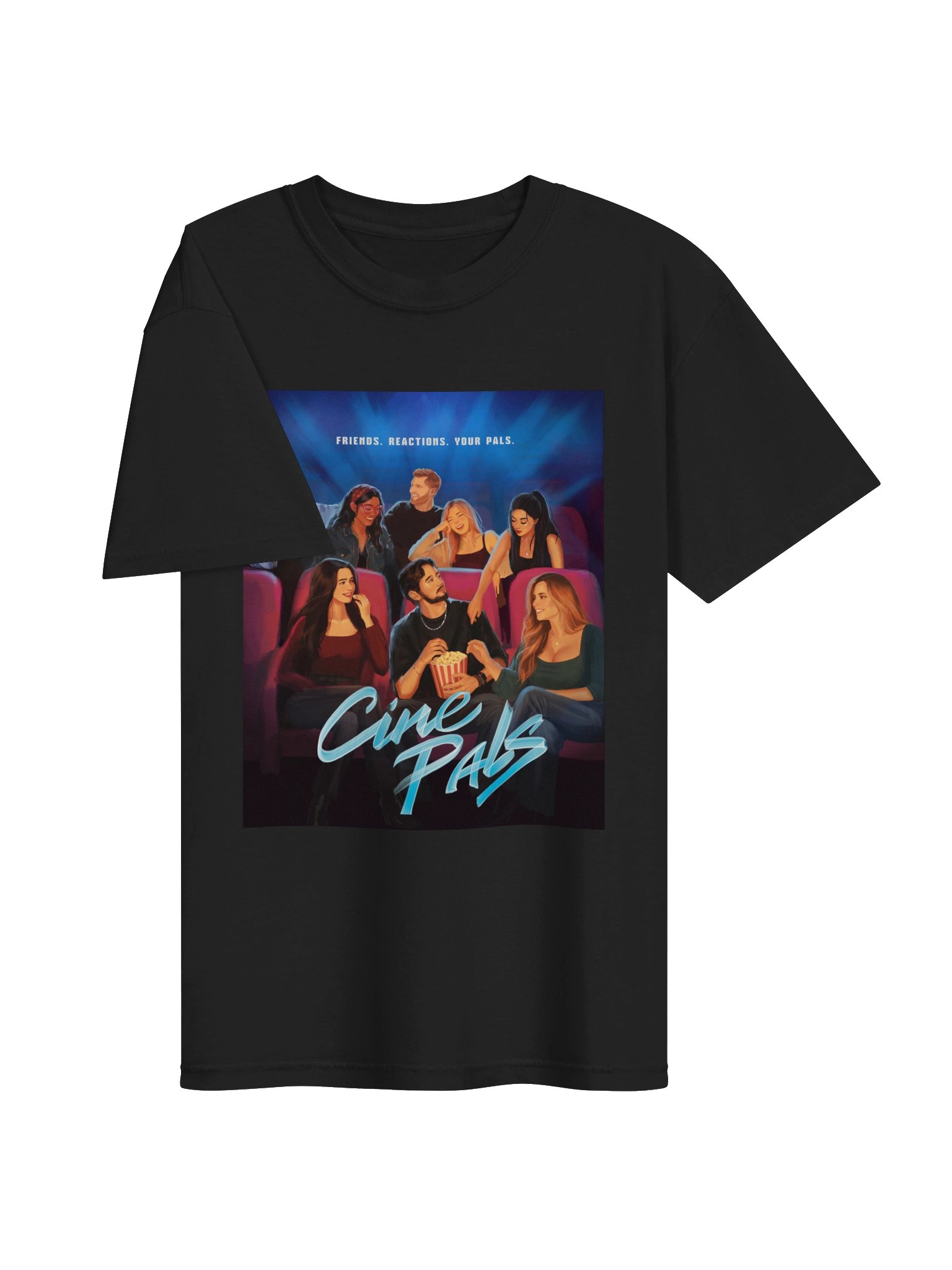 CINEPALS Movie Night Graphic Tee product image (3)