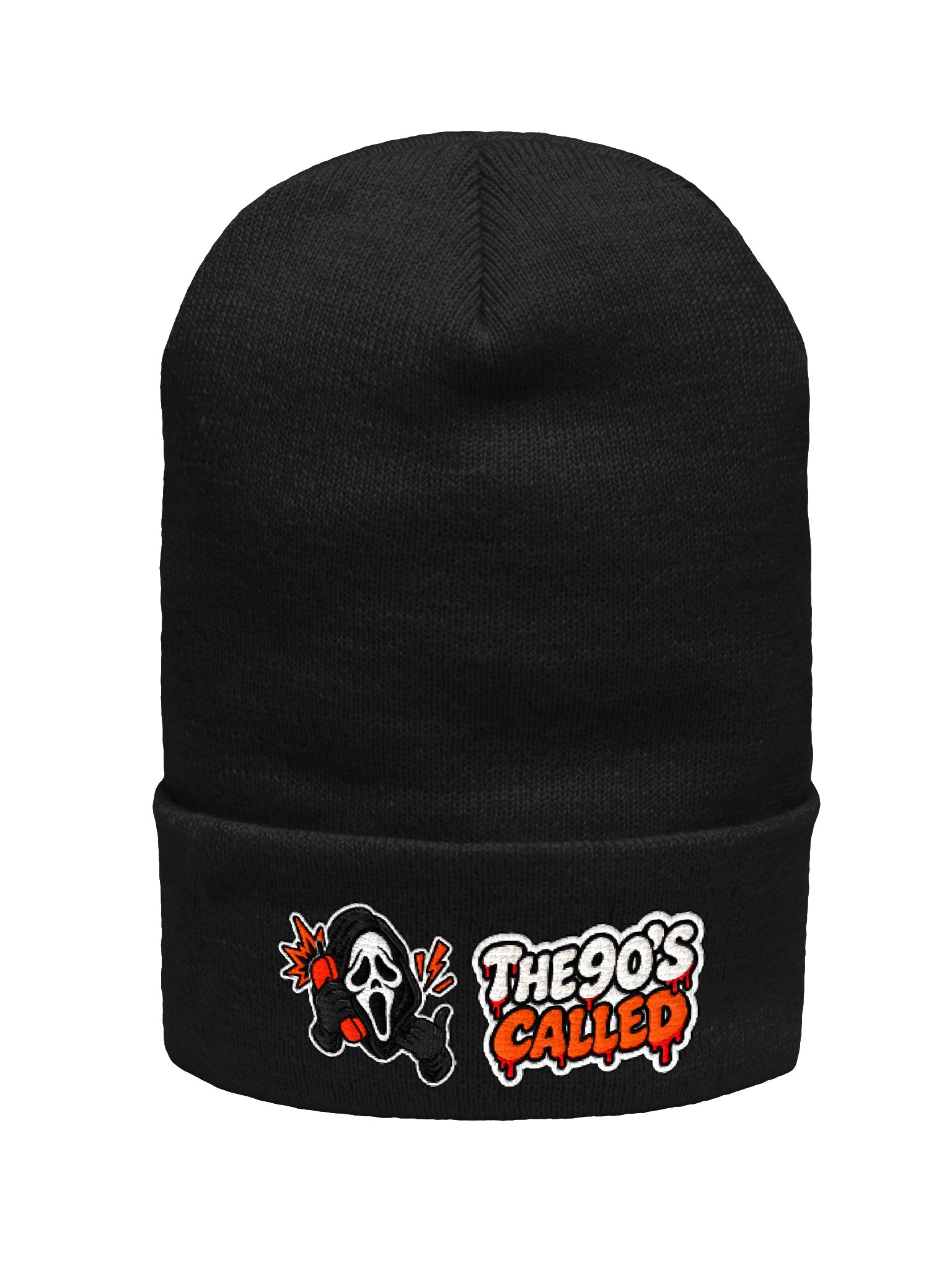 SPOOKY 90S CALL BEANIE product image (1)